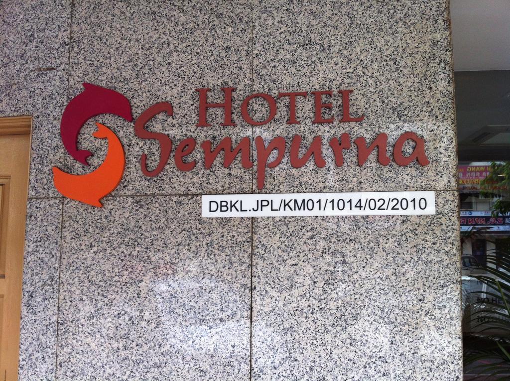 Hotel Sempurna Kuala Lumpur Ngoại thất bức ảnh
